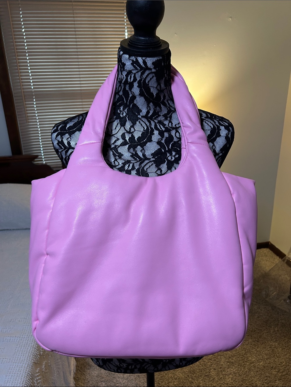 A new day Pink Women's Soft puffy Tote Bag